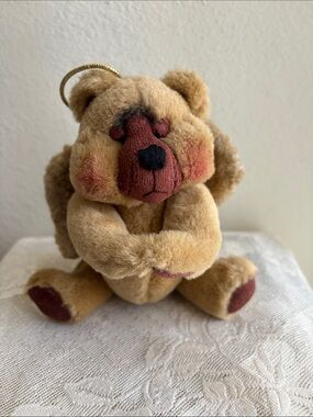 1997 Shelly Bear & Co Vintage angel Plush Teddy Bear Heartfelt